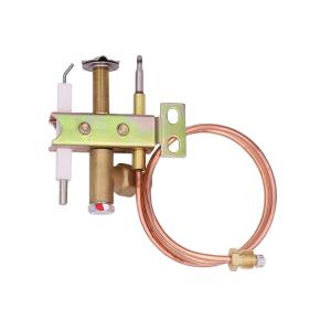 0.24 inch M6 thread pilot burner assembly burner with electrode and thermocouple
